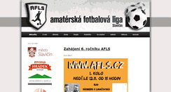 Desktop Screenshot of afls.cz